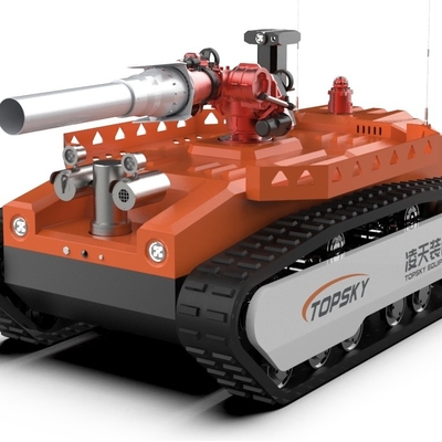 RXR-MC200BD Ultra Large Flow Explosion-Proof Fire Fighting And Scouting Robot Electric