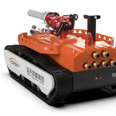 RXR-MC200BD Ultra Large Flow Explosion-Proof Fire Fighting And Scouting Robot Electric