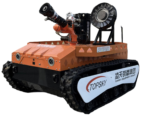 Smart RXR-MC80DB Explosion-Proof Fire Extinguishing And Smoke Exhaust Detection Robot For Scouting