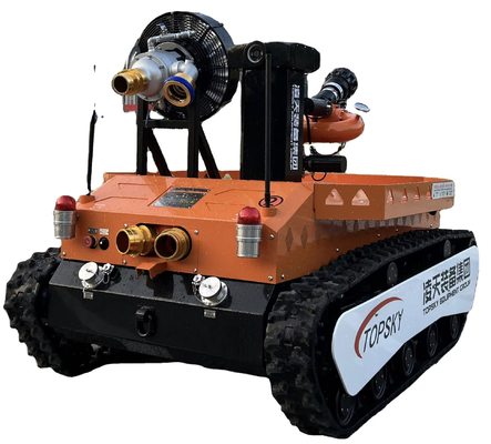 Smart RXR-MC80DB Explosion-Proof Fire Extinguishing And Smoke Exhaust Detection Robot For Scouting