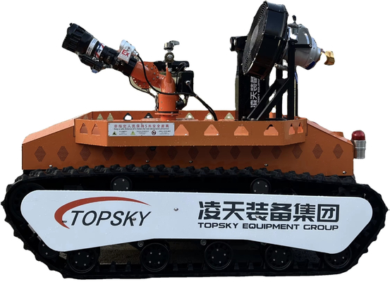 Smart RXR-MC80DB Explosion-Proof Fire Extinguishing And Smoke Exhaust Detection Robot For Scouting