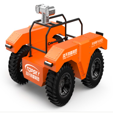 RXR-M80L Wheeled Amphibious Firefighting Robot