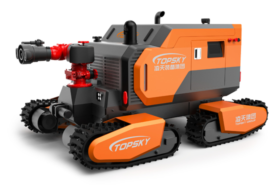 RXR-M150GD All Terrain Four Tracks Firefighting Hydraulic Robot