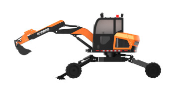 Walking Excavator Demolition Robot All Terrain Multifunctional