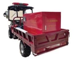 High Pressure Fine Mist Foam Type Four-wheel Powered Mobile Fire Extinguishing Station