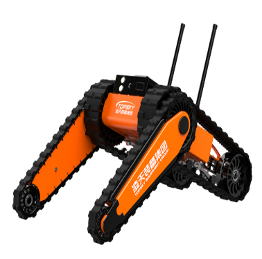 Ground Debris Earthquake Search Robot With High Climbing Ability