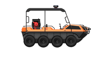 High pressure centrifugal pumps Forest firefighting amphibious all-terrain vehicle Low dependency