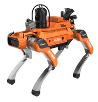 40kg super-sized dog-assisted reconnaissance quadruped robot dog with a handheld integrated remote control terminal