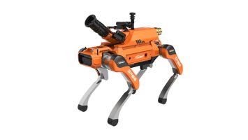 Diversified mounted modules and expandable interfaces Assistive Firefighting Quadruped Robot Dog
