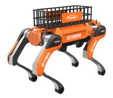 Auxiliary transportation quadruped robot dog Access to robot networked cloud platform