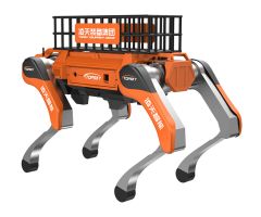 Auxiliary transportation quadruped robot dog Access to robot networked cloud platform