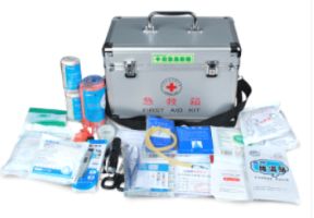Anti-drop, waterproof, flame-retardant Linked Type First Aid Kit with high internal space utilization