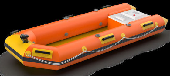 Double Pump Spray One Key Boot 528kg Self Inflating Life Boat