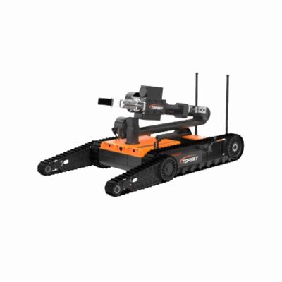 Leichter Roboter zur Entsorgung von Explosivwaffen mit Roboterarm mit 7 Freiheitsgraden und Fähigkeit zum Klettern auf 45° Steigung
