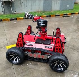 Feuerbekämpfungsroboter wendete DC-Motor mit Batterieart der großen Kapazität, modularer verteiltes Steuerentwurf an