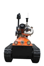 Höchstgeschwindigkeit: 0-1.6m/s, stepless Geschwindigkeitsänderung schnelle Fernsteuerungsentwicklungs-automatischer Feuerbekämpfungs-Roboter