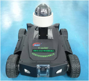 Bewegliche Überwachungs-Ausrüstungs-ungerichtetansicht 360° alle runder Untersuchungs-Roboter